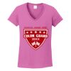 Ladies Heavy Cotton™ 100% Cotton V-Neck T-Shirt Thumbnail