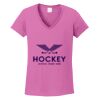 Ladies Heavy Cotton™ 100% Cotton V-Neck T-Shirt Thumbnail