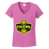 Ladies Heavy Cotton™ 100% Cotton V-Neck T-Shirt Thumbnail