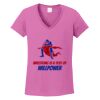 Ladies Heavy Cotton™ 100% Cotton V-Neck T-Shirt Thumbnail