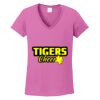 Ladies Heavy Cotton™ 100% Cotton V-Neck T-Shirt Thumbnail