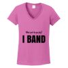 Ladies Heavy Cotton™ 100% Cotton V-Neck T-Shirt Thumbnail