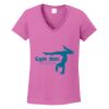 Ladies Heavy Cotton™ 100% Cotton V-Neck T-Shirt Thumbnail