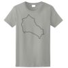 Ladies Ultra Cotton ® 100% Cotton T Shirt Thumbnail