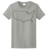 Ladies Ultra Cotton ® 100% Cotton T Shirt Thumbnail
